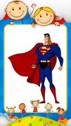 Coloring Superman Games screenshot 0