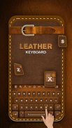 Pure Leather - Keyboard Theme screenshot 0