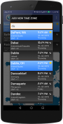 World Clock Time Zones Widget screenshot 8