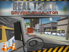 Truck Driving Simulator réel screenshot 1