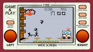 الهروب من الحريق FIRE 80s Arcade Games screenshot 1