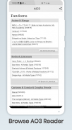 Archive Reader AO3 App screenshot 0