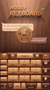 Woody GO Keyboard Theme  Emoji screenshot 4