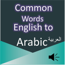 Common Words English to Arabic Icon