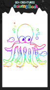 Sea Creatures Coloring Book screenshot 0