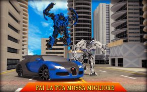 Auto Robot Trasformazione 19: Cavallo Robot Giochi screenshot 5