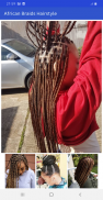 African braids hairstyle screenshot 3