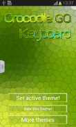 Crocodile Go Keyboard screenshot 1