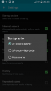 QR codes scanner screenshot 1