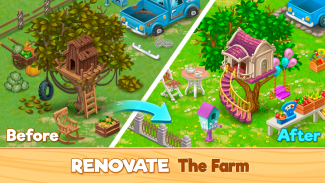 Oma's Farm: kostenloses 3 gewinnt Spiel screenshot 4