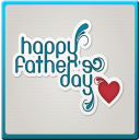 Happy Father Day Greeting Icon