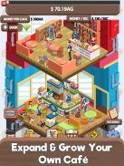 Idle Cafe Tycoon - My Own Clicker Tap Coffee Shop screenshot 0