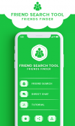 Friend search tool Simulator screenshot 2