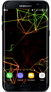 Neon Particles 3D Live Wallpaper screenshot 4