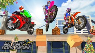 Bike Stunt: Extreme Roof Drive screenshot 13