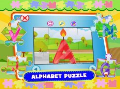 Jigsaw Puzzle Book Games - Letters Animals Puzzles screenshot 2