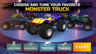 Monster truck การแข่งรถสุดมันส screenshot 6