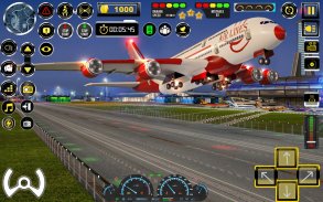 Pilot Terbang Pesawat Game 3d screenshot 1