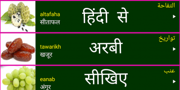Learn Arabic From Hindi screenshot 0