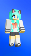 Anime skins for Minecraft pe screenshot 4