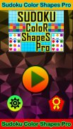 Sudoku Color Shapes Pro Puzzle : Kids Free Game screenshot 3