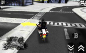 Easy Rider 3D City Bike Sürücü screenshot 6