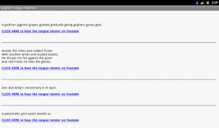 English Tongue Twisters screenshot 4
