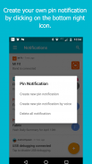 Pin Notification screenshot 1