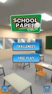 School Paper Throw screenshot 3