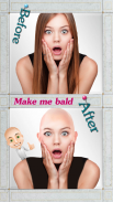 Make Me Bald Funny Photo Booth screenshot 2