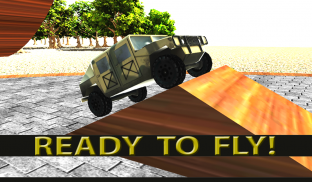 4x4 Off Road Army Jeep Stunts screenshot 7