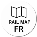 RailMap France TGV Paris RER Metro Bus Icon