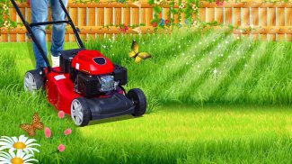 Lawn Mower Mowing Simulator screenshot 0