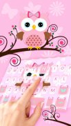 Teclado Pink Owl screenshot 3