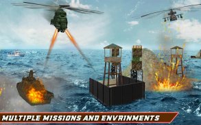 Gunship Air Battle - Helicopter Modern Strike screenshot 8