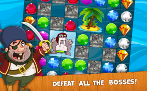 Pirate Treasures - Gems Puzzle screenshot 2