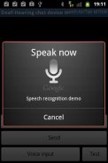 Deaf-Hearing chat. Demo trial version screenshot 0