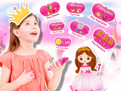 Pink Baby Princess Phone screenshot 2