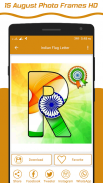 Indian Flag Latter Wallpaper , Flag Photo Frame screenshot 0