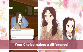 Odd Girl Out Visual novel game screenshot 2