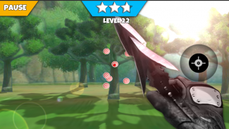 Ninja Training - Throwing Kunai Shuriken screenshot 1