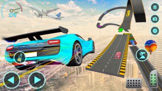 Mega Ramp Car Stunt Game 3D screenshot 1