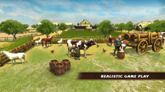 Expert Village Farmer Simulator: Bull Farming Game screenshot 2