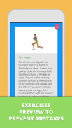 Leg Workouts Lumowell Trainer screenshot 2