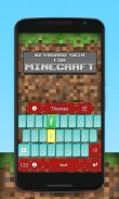 Keyboard Skin for Minecraft screenshot 1