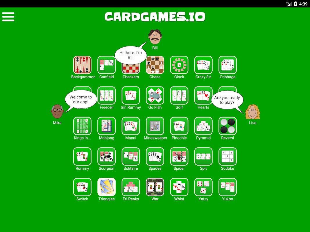 Online Games - Cardgames IO - fullscreen