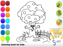 quyển sách tô màu cây screenshot 3