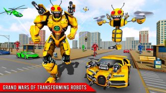 Bee Robot Car Game: Robot Game screenshot 3