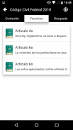 Código Civil Federal screenshot 7