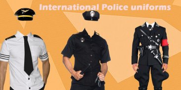 Police uniform Photo Editor : police man dresses screenshot 2